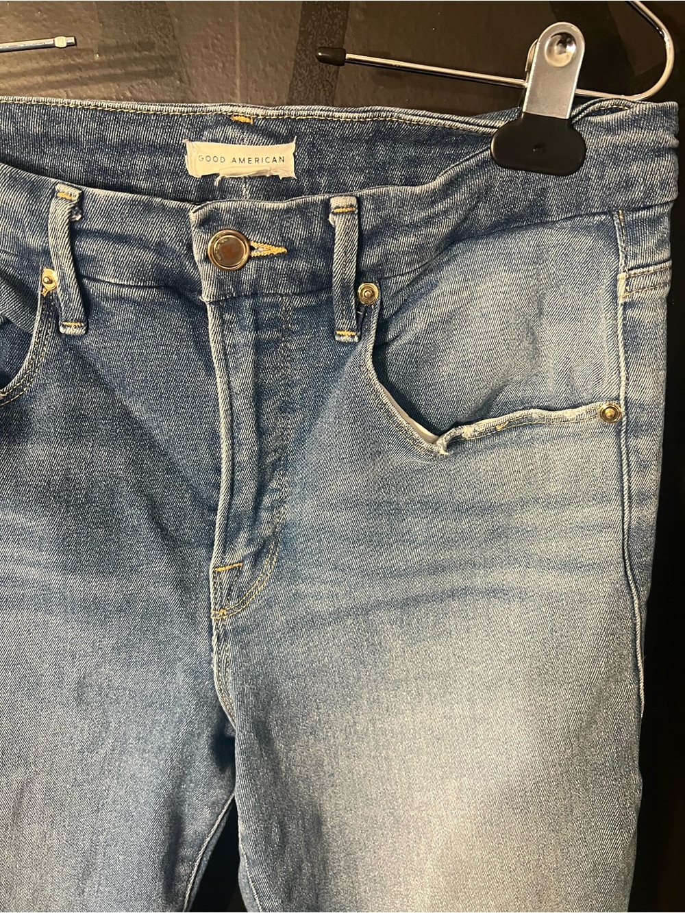 Good American good legs stretchy jeans - Picture 3 of 8